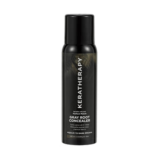 Gray Root Concealer | Medium to Dark Brown Root Concealer Keratherapy