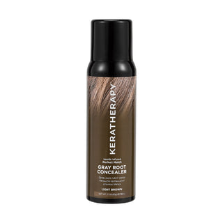 Gray Root Concealer | Light Brown Root Concealer Keratherapy