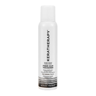 Fiber Hair Thickener | Dark Brown / Black Fiber Thickener Keratherapy