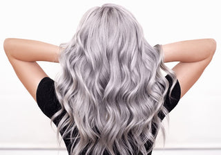 How to Maintain Silver Hair at Home