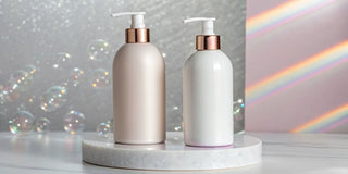Color protect shampoo and conditioner set for color-treated hair.