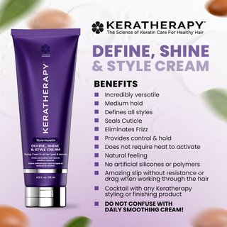 Crema Definir, Brillar y Peinar